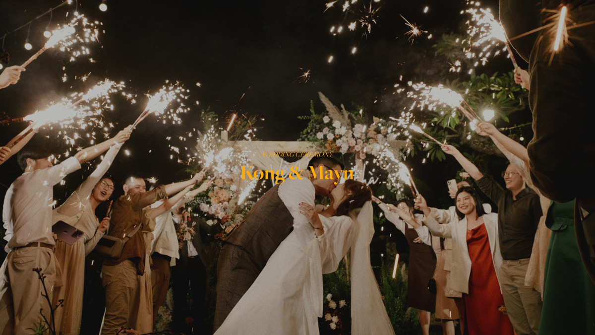 Intimate Wedding Kong&May